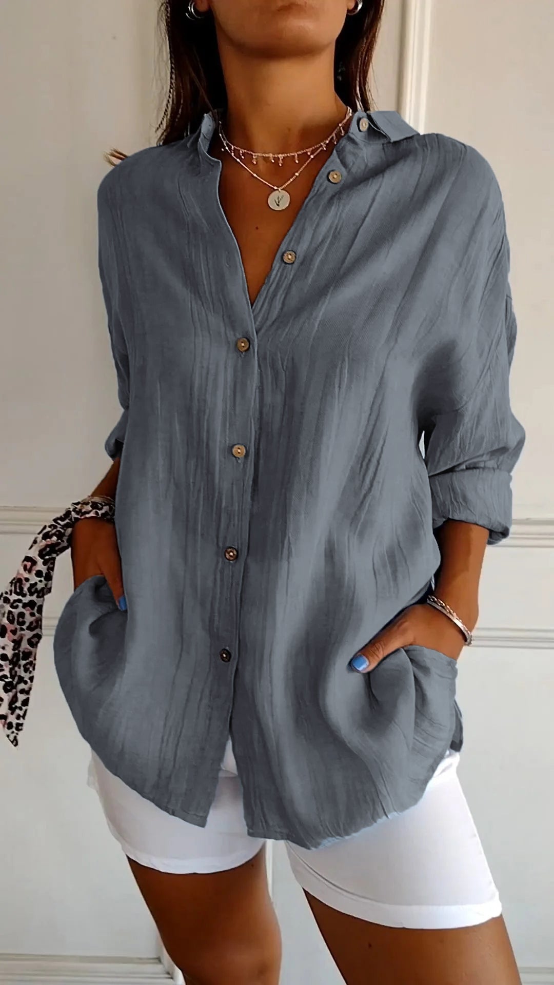 Grace & Jess | Button Down Shirt for women