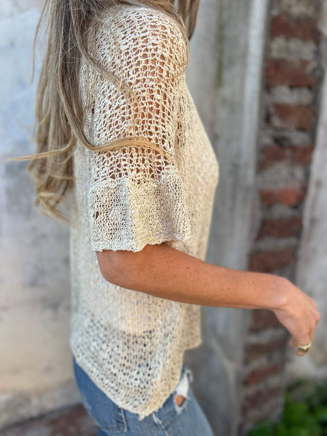 Grace & Jess | Elegant Textured Top