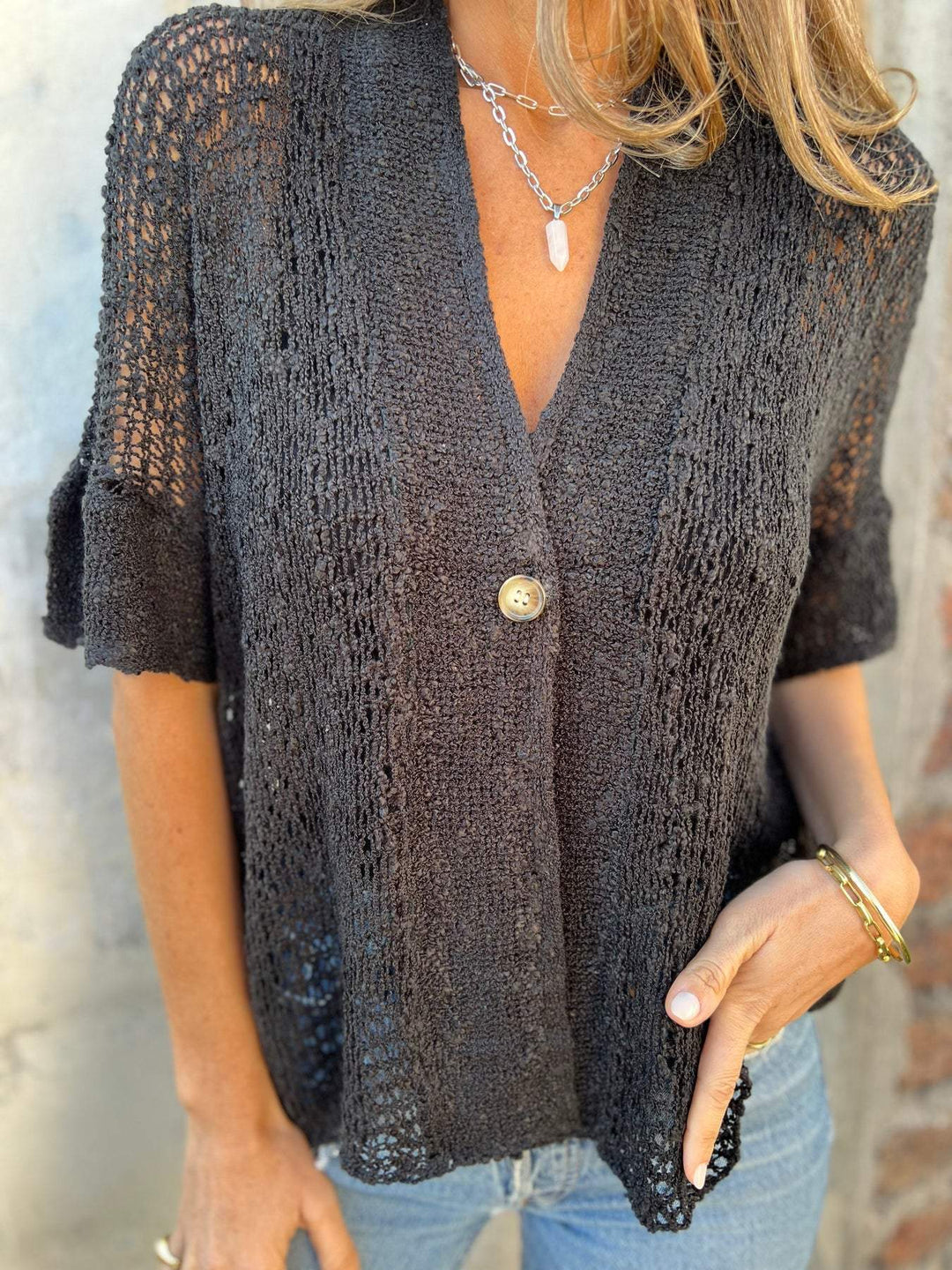 Grace & Jess | Elegant Textured Top