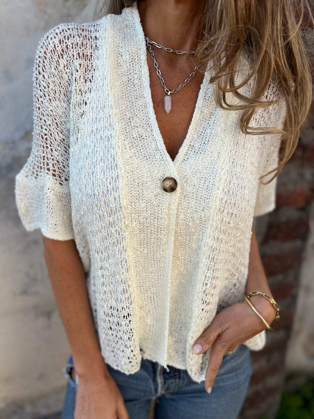 Grace & Jess | Elegant Textured Top