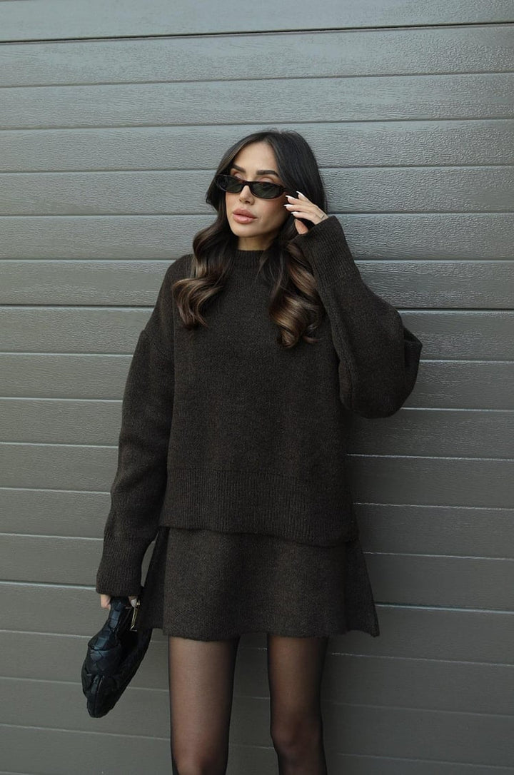 Grace & Jess | Comfortable Knitted 2- Piece Set