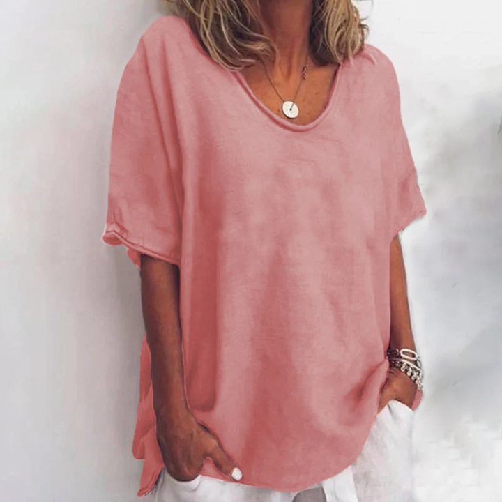 Grace & Jess | COMFORTABLE LOOSE BLOUSE WITH TUMMY COVERAGE