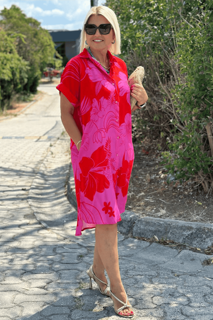 Grace & Jess | Dress with Floral Print