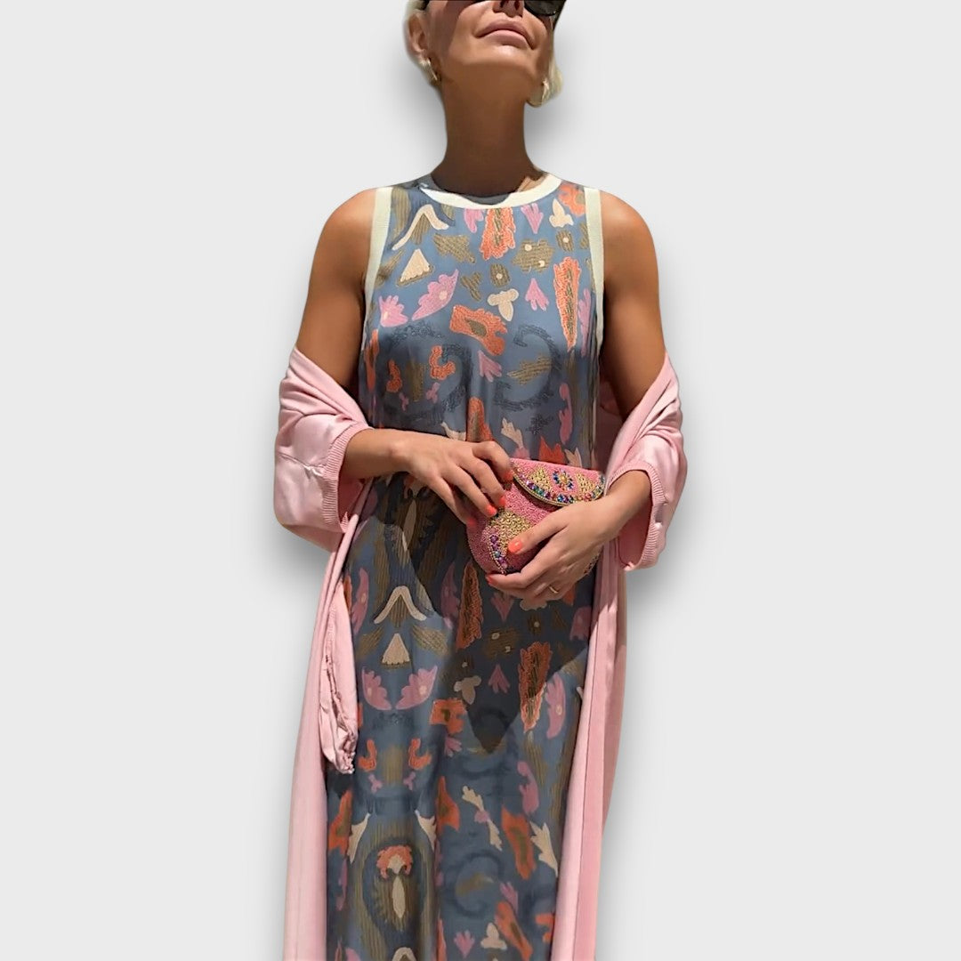 Grace & Jess | Maxi dress with cardigan