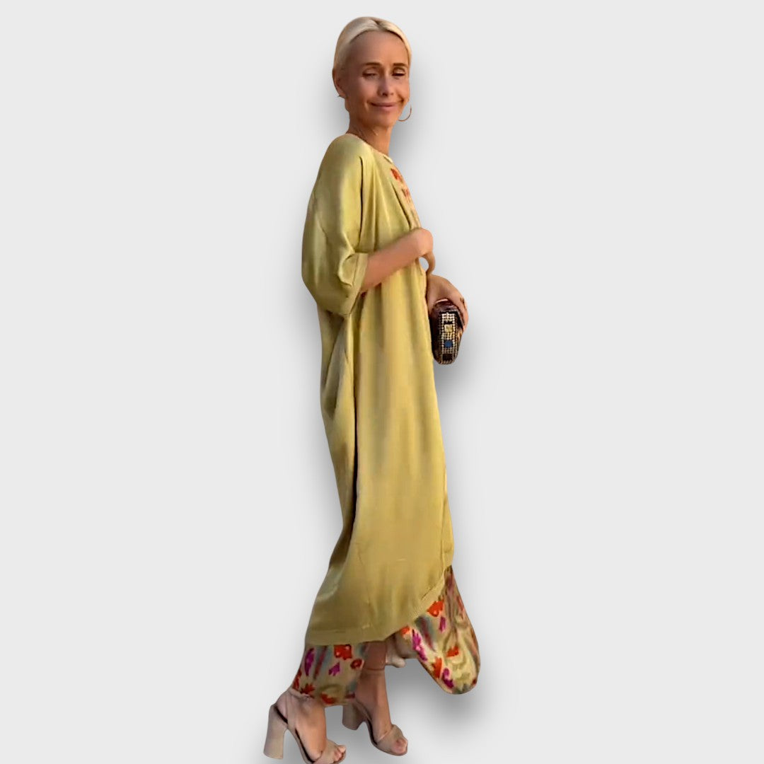 Grace & Jess | Maxi dress with cardigan