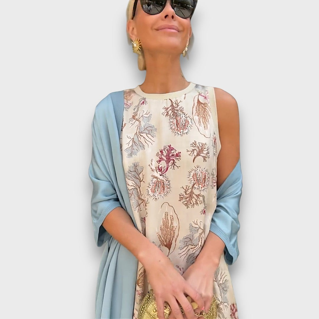 Grace & Jess | Maxi dress with cardigan