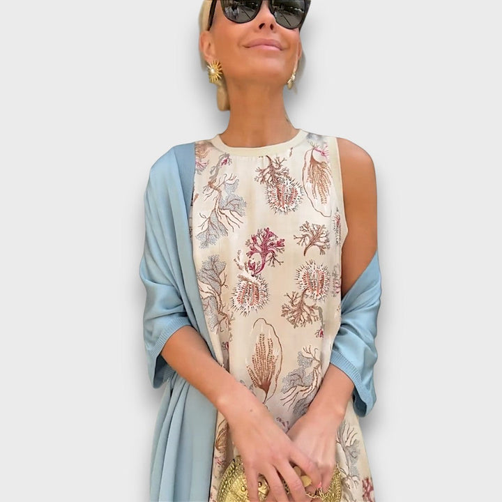 Grace & Jess | Maxi dress with cardigan