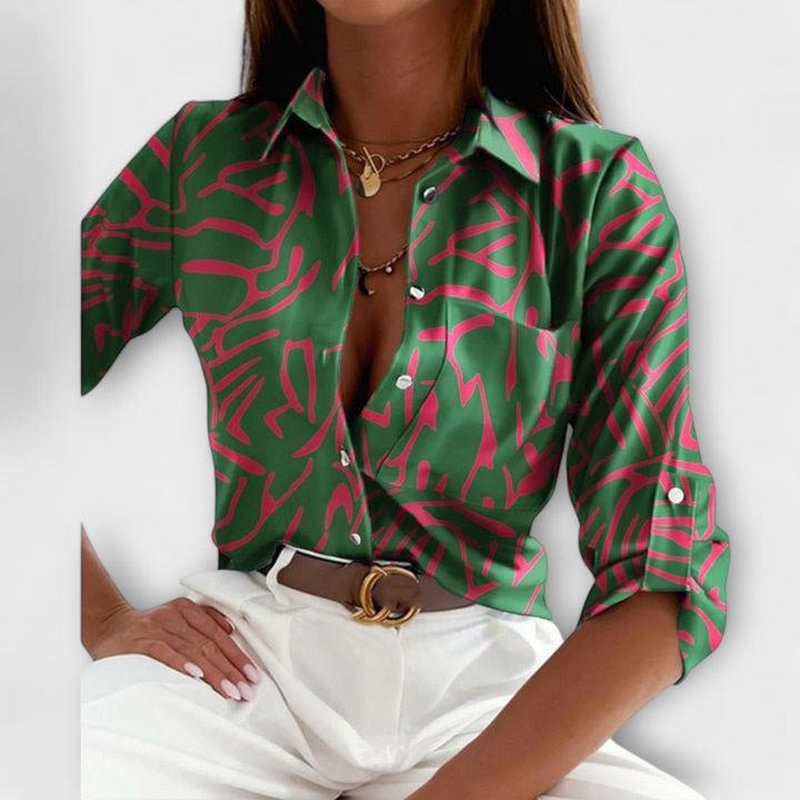 Grace & Jess | Blouse with Classic Collar