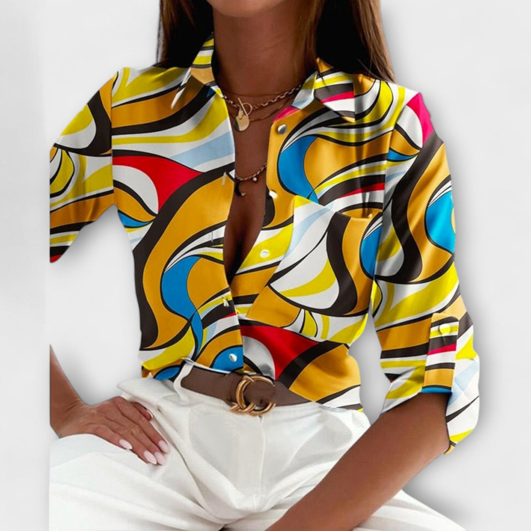 Grace & Jess | Blouse with Classic Collar