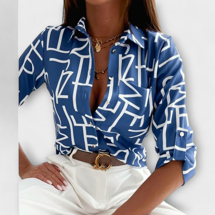 Grace & Jess | Blouse with Classic Collar
