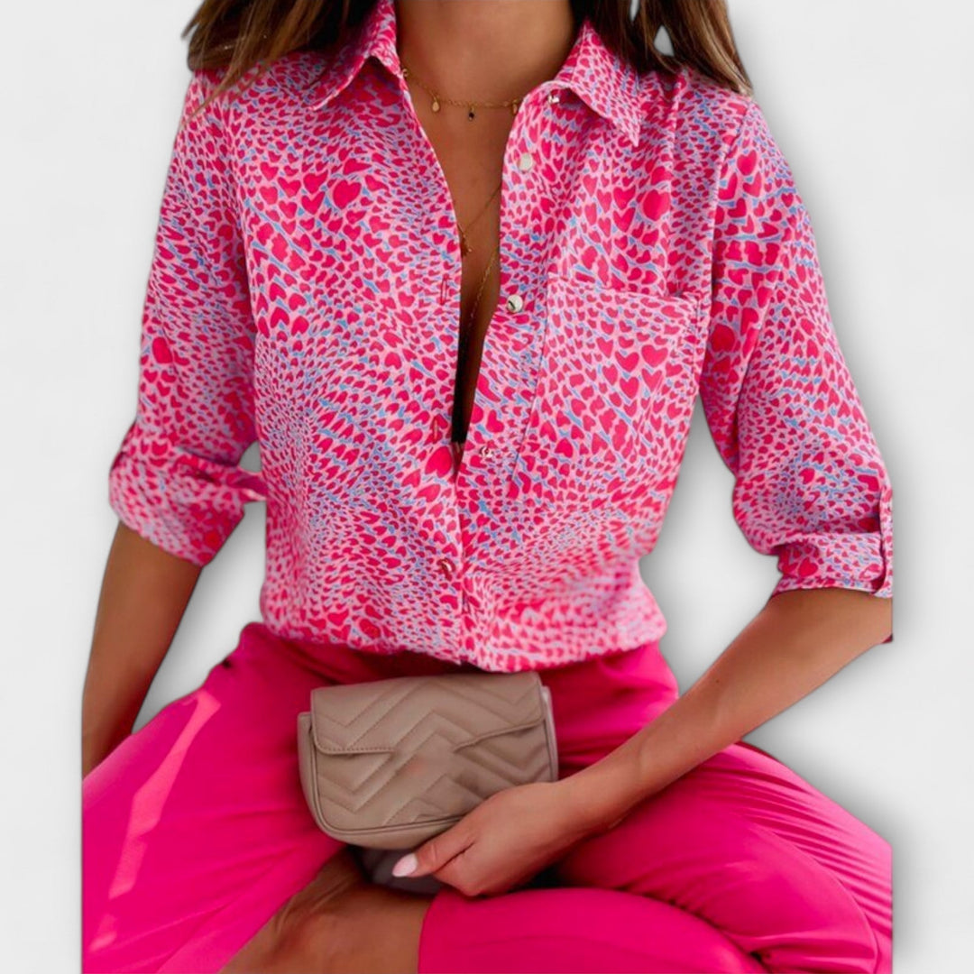 Grace & Jess | Blouse with Classic Collar