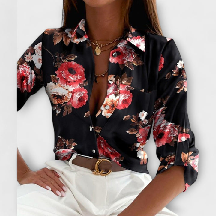Grace & Jess | Blouse with Classic Collar
