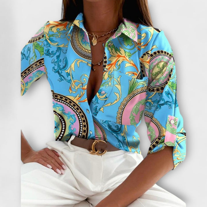 Grace & Jess | Blouse with Classic Collar