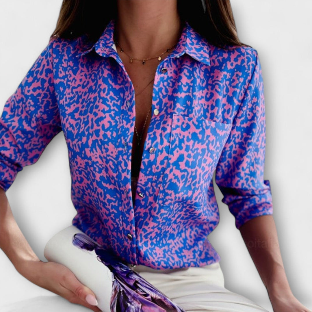 Grace & Jess | Blouse with Classic Collar