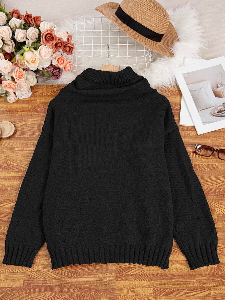 Grace & Jess | Long Sleeve Sweater With Pocket