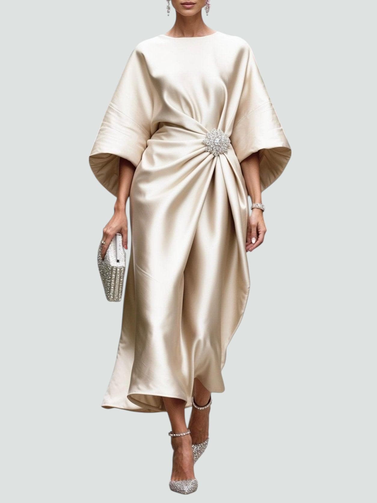 Nora | Women's Elegant Midi Dress