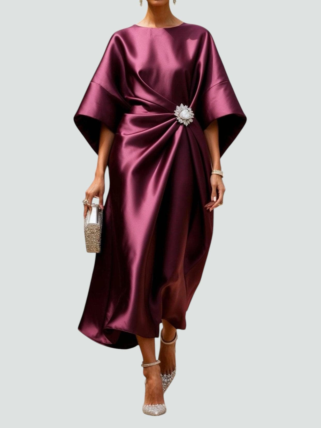 Nora | Women's Elegant Midi Dress