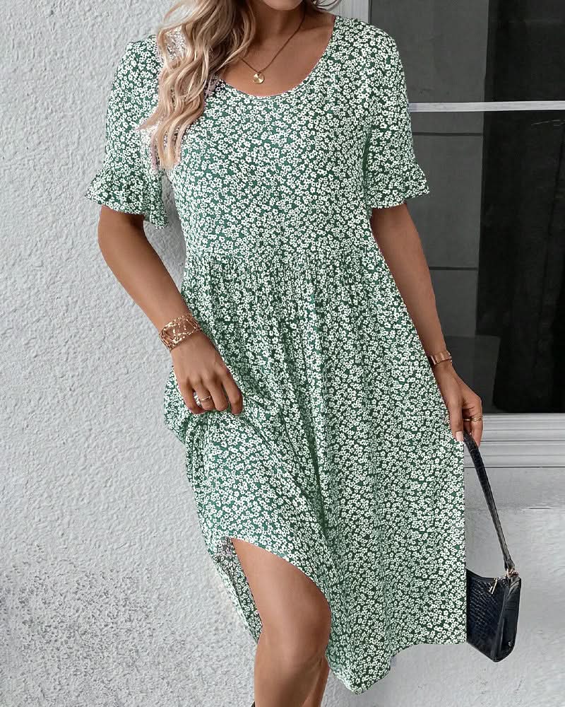 Niamh | Women's Casual Floral Summer Midi Dress