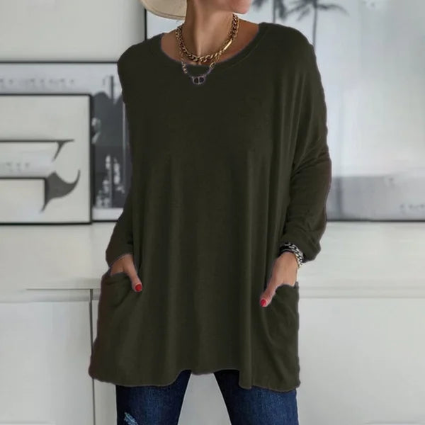Arial | Women's Relaxed Long Sleeve Top