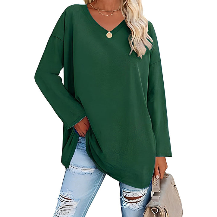 Grace & Jess | Relaxed V-Neck Sweater