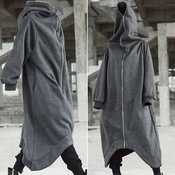 Bravecape | Unisex long-sleeved coat with hood