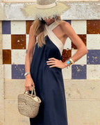 Jillian | Women's Crossover Summer Maxi Dress