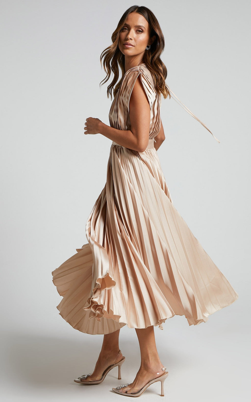 Madisyn | Women's Pleated Skirt Dress