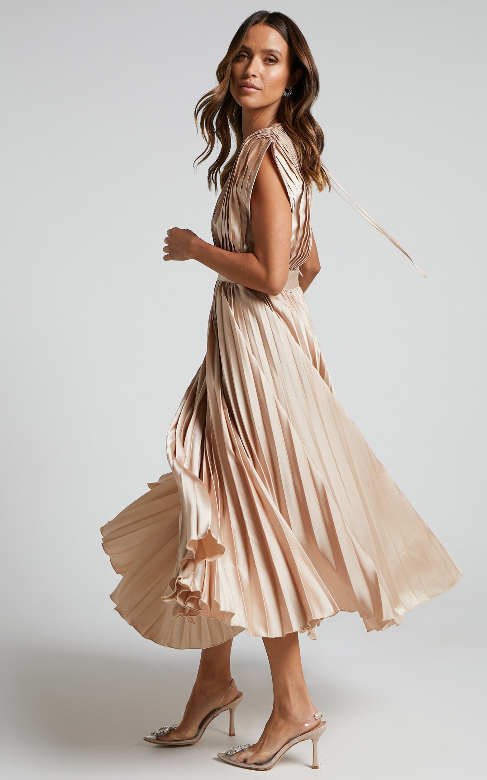 Madisyn | Women's Pleated Skirt Dress