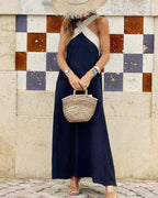 Jillian | Women's Crossover Summer Maxi Dress