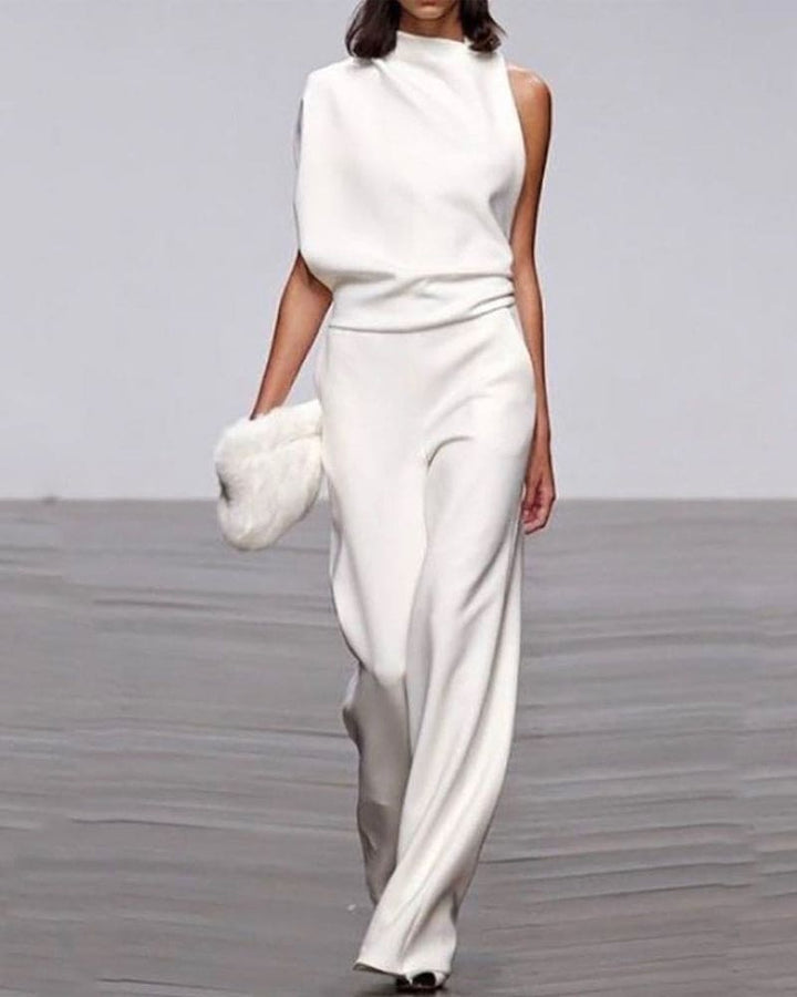 Versula - Premium One-Shoulder Jumpsuit