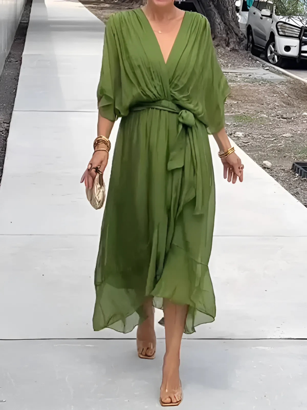 Seraphina | Women's Wrap Midi Dress