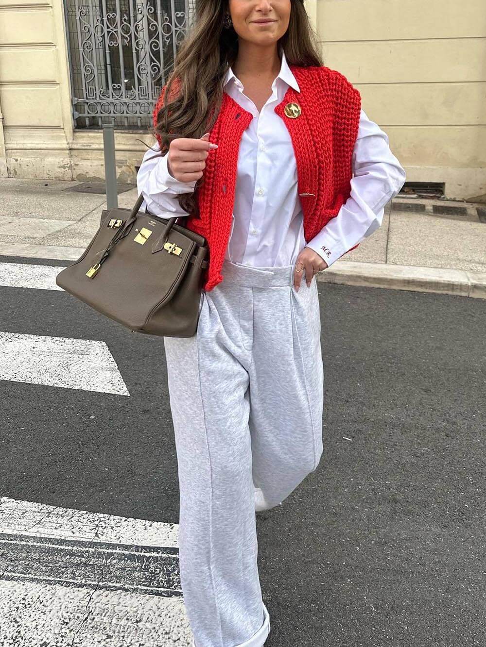 Grace & Jess | Pocket Sleeveless Cropped Knit Cardigan