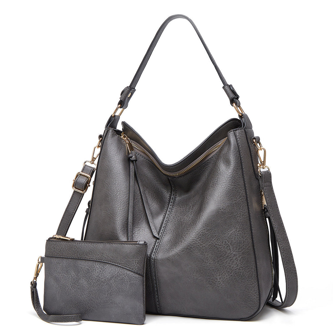 Calliope | Women's Elegant Spacious Leather Hobo Tote Bag