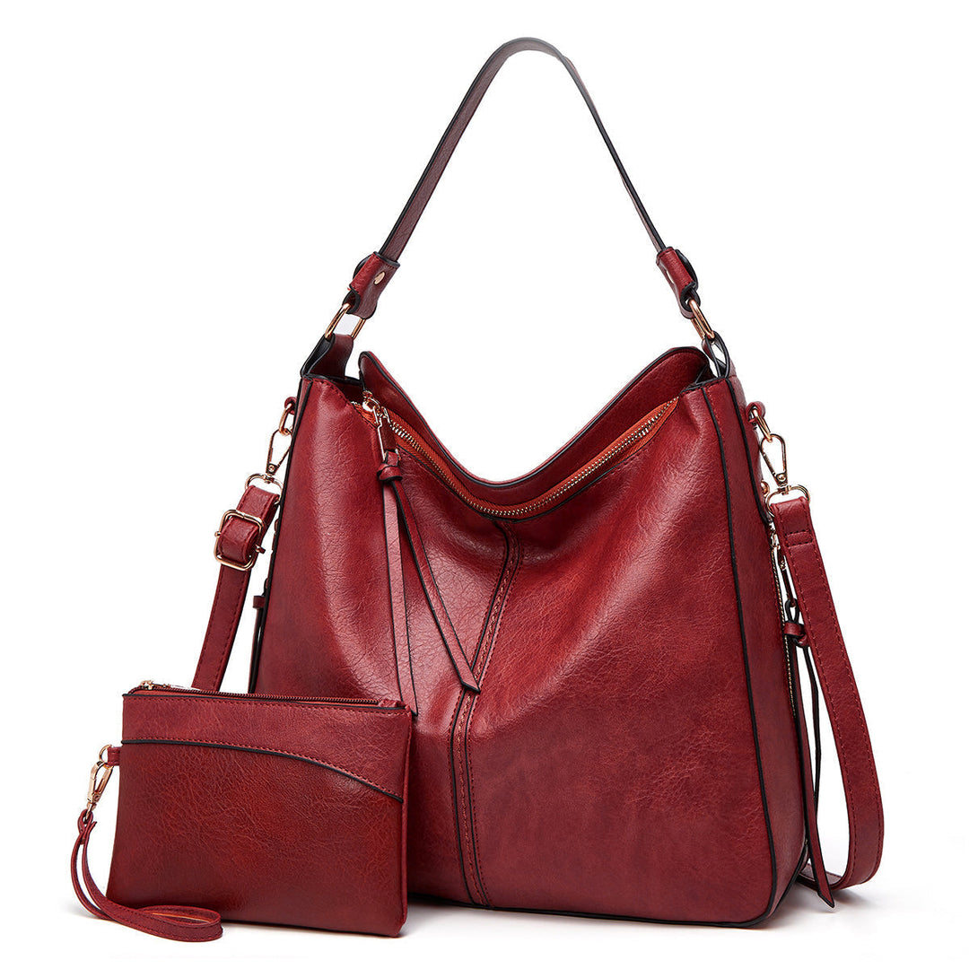 Calliope | Women's Elegant Spacious Leather Hobo Tote Bag