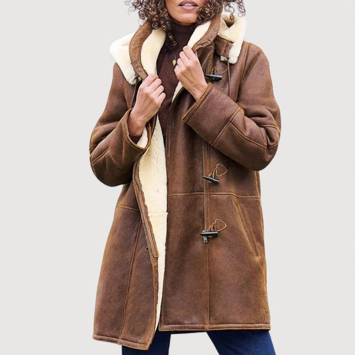 CLAUDIA – CLASSIC SHEARLING COAT