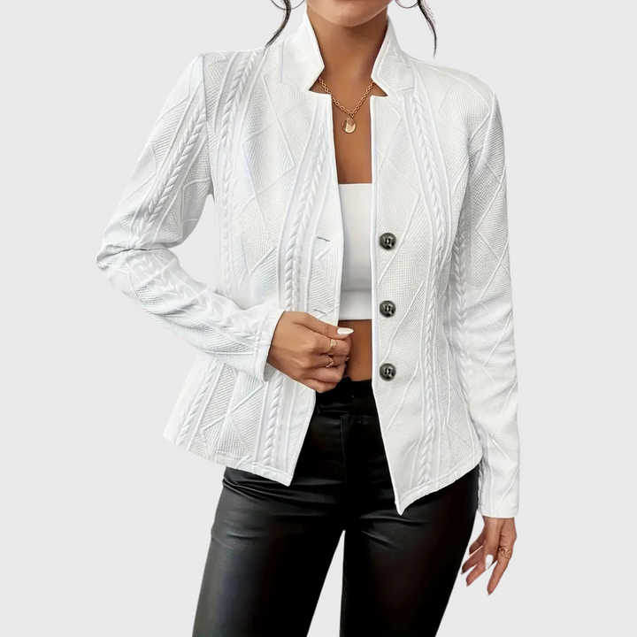 Veyloria | Women's Button Blazer Jacket