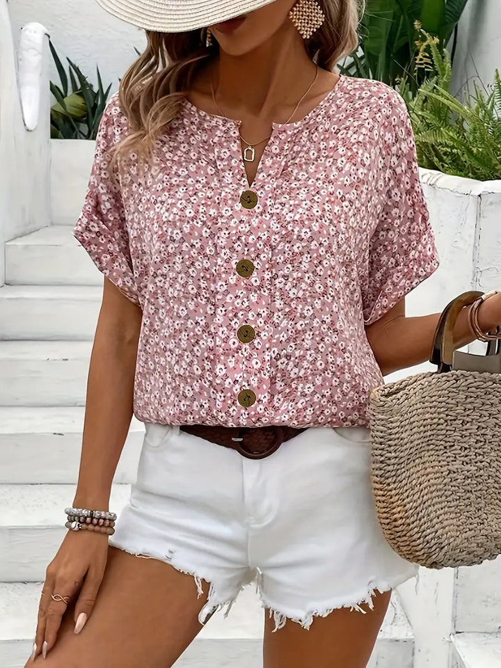 Grace & Jess |  LIGHT FLORAL BLOUSE