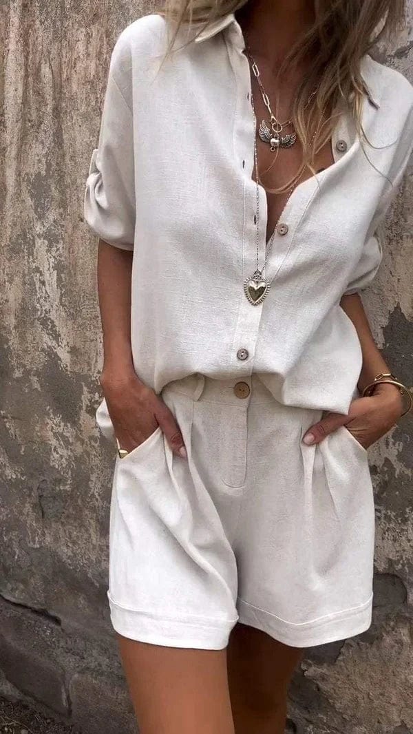 Tallulah | Women's Shorts and Shirt Set