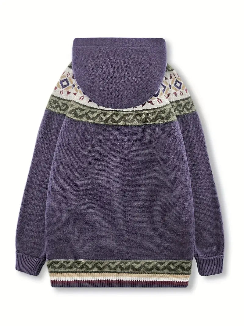 Grace & Jess | Casual Hooded Cardigan