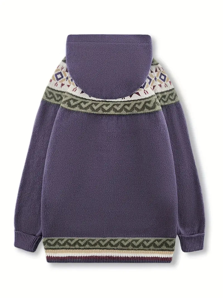 Grace & Jess | Casual Hooded Cardigan