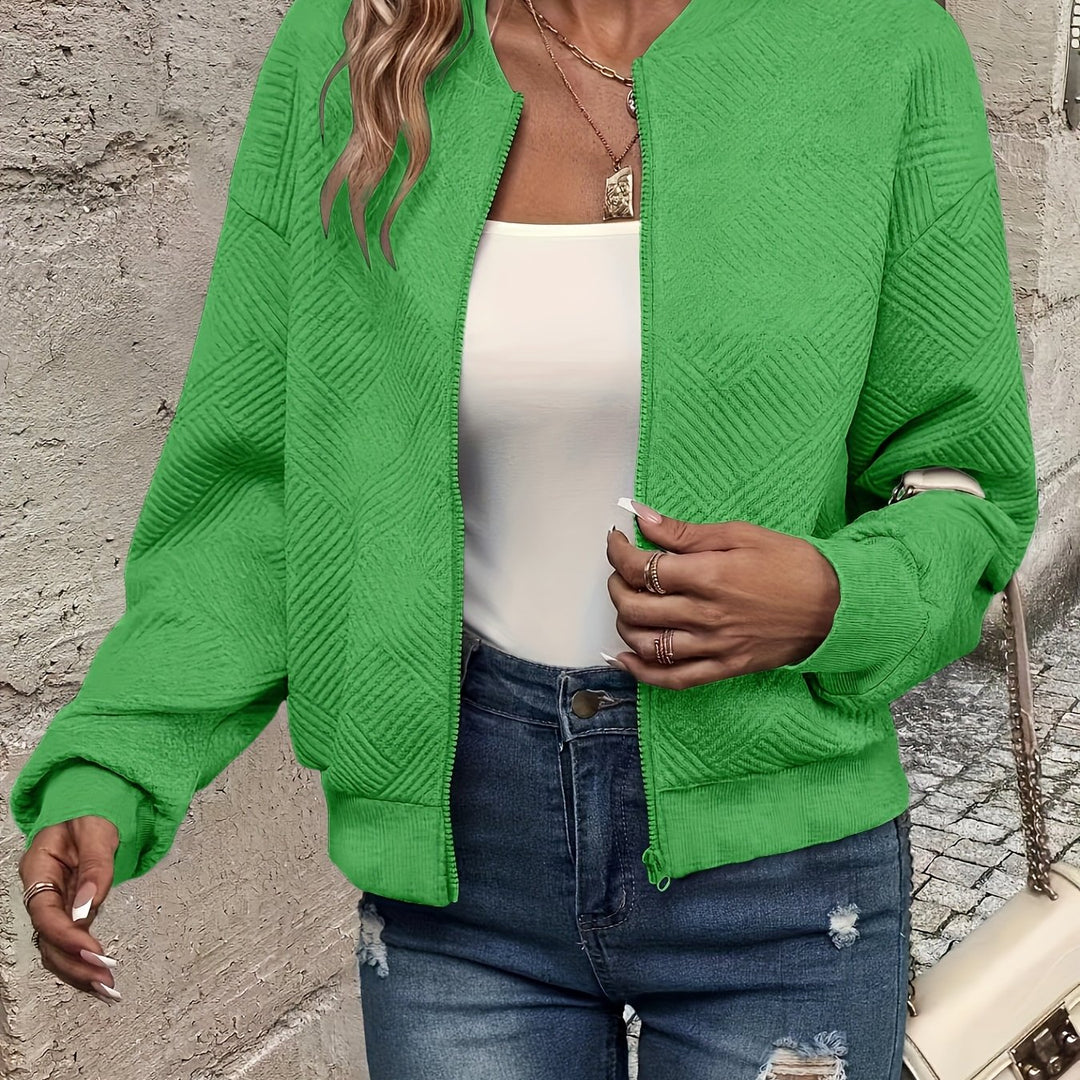 Noémi | Quilted Zip Jacket