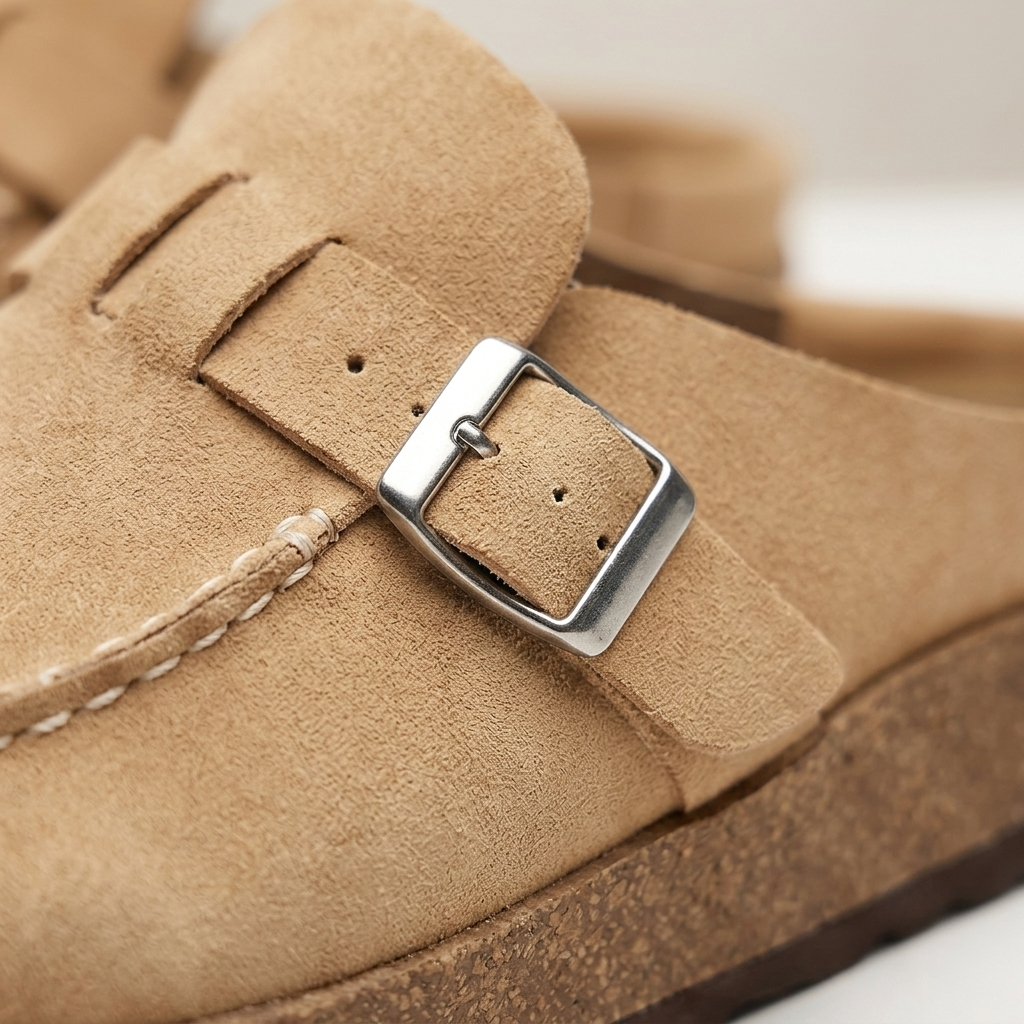 Marlowe | Women's Casual Orthopedic Buckle Slip On Clogs