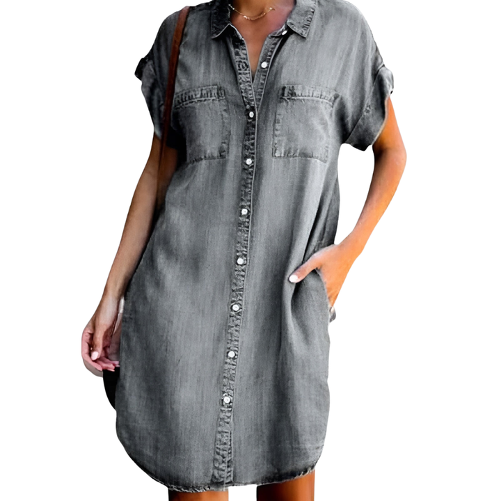 Rowan | Women's Button-Up Shirt Summer Dress