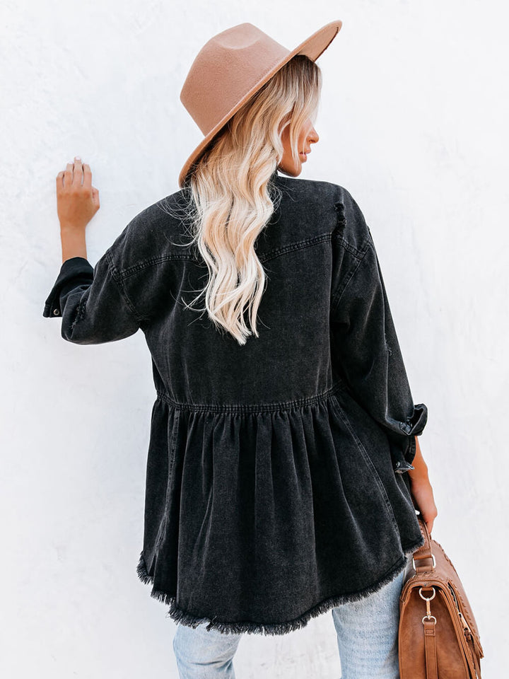 Grace & Jess | Button Down Shirt Jacket