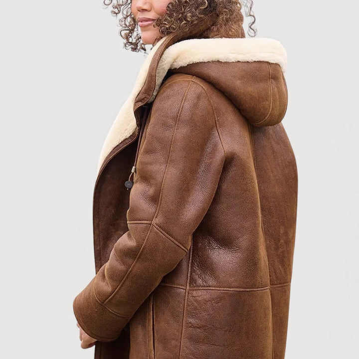 CLAUDIA – CLASSIC SHEARLING COAT