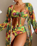 Patricia | Women's Flower Bikini Set