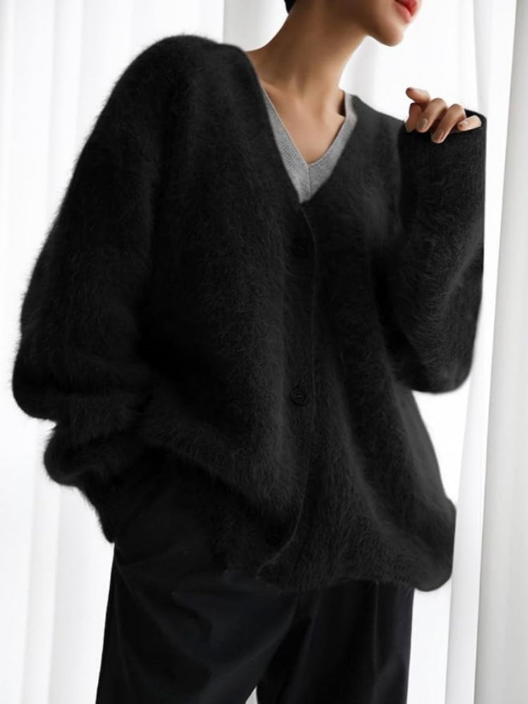 Grace & Jess | Vegan Knit Long Sleeve Cardigan