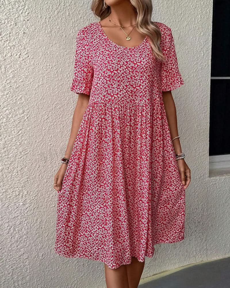 Niamh | Women's Casual Floral Summer Midi Dress