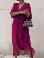 Seraphina | Women's Wrap Midi Dress