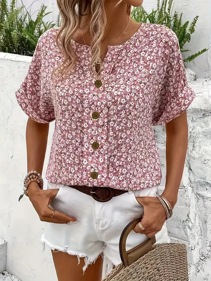 Grace & Jess |  LIGHT FLORAL BLOUSE